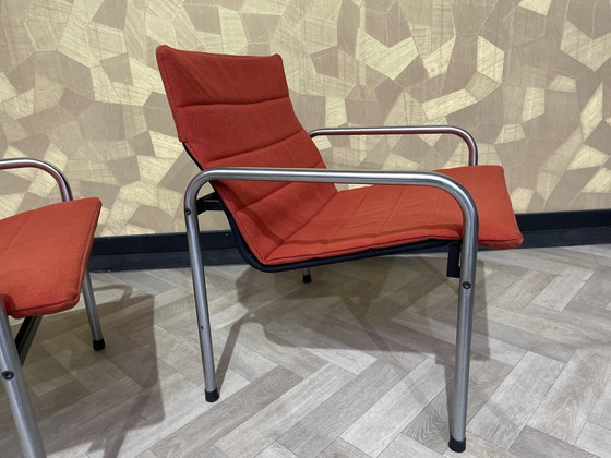 Image 1 of 2 X Ultrex Armchairs By Just Meijer For Kembo From The 1970s.