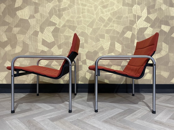 Image 1 of 2 X Ultrex Armchairs By Just Meijer For Kembo From The 1970s.