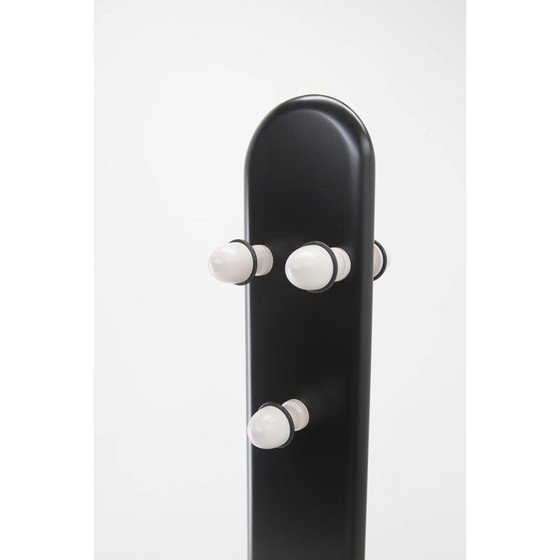 Image 1 of Vintage wood and marble coat rack, Italy 1970s