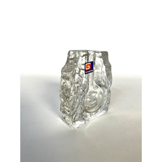 Image 1 of Vintage glass vase by Georgshütte, 1950s