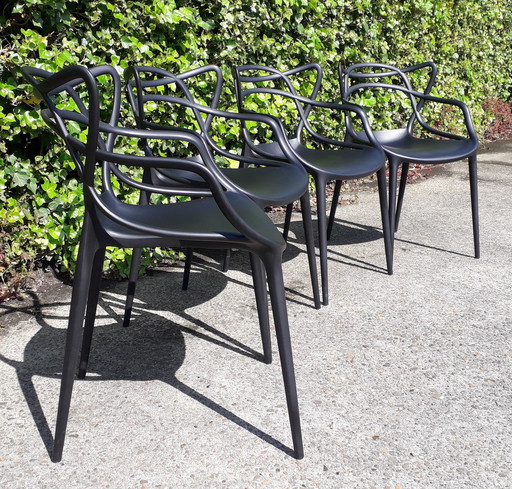 4 Kartell Masters chairs Philippe Starck original