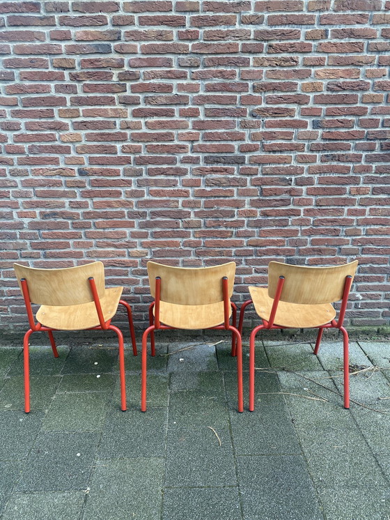 Image 1 of Overtoom School Chairs Set Of 3