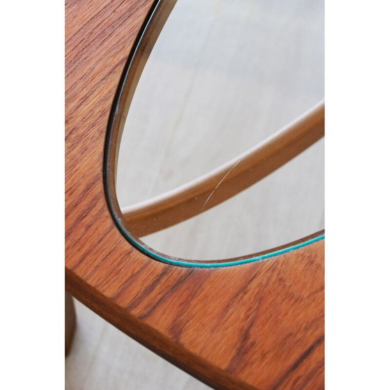 Image 1 of Solid teak oval coffee table for Nathan Furnitures, England 1960
