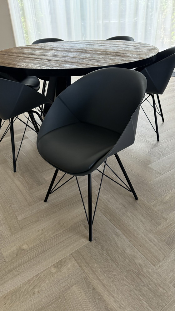 Image 1 of 6x Kick Dining Chairs