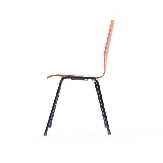 Image 1 of German chair in plywood and metal