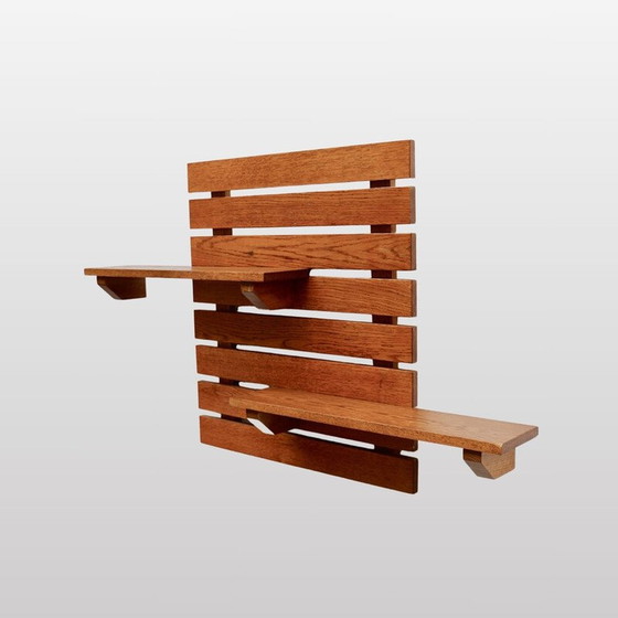 Image 1 of Pannello murale vintage con mensole, Francia 1960