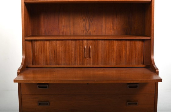 Image 1 of Secretary in Teak by Johannes Sorth for Nexø, 1960s