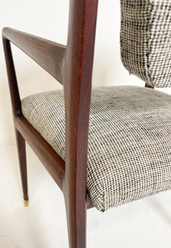 Image 1 of Mid-Century Modern Desk Chair By Vittorio Dassi, Italy, 1960