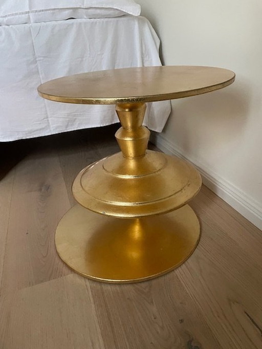 Spinning Top, Coffee Table With Revolving Top Plane By Paolo Giordano, Italy