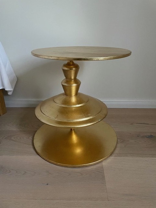 Spinning Top, Coffee Table With Revolving Top Plane By Paolo Giordano, Italy