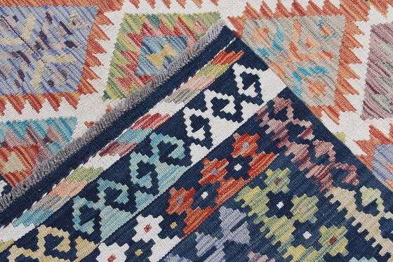 Image 1 of Hand-woven Afghan Kilim -New- 250 X 178 Cm