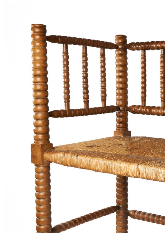 Image 1 of Classic Bobbin Corner Chair