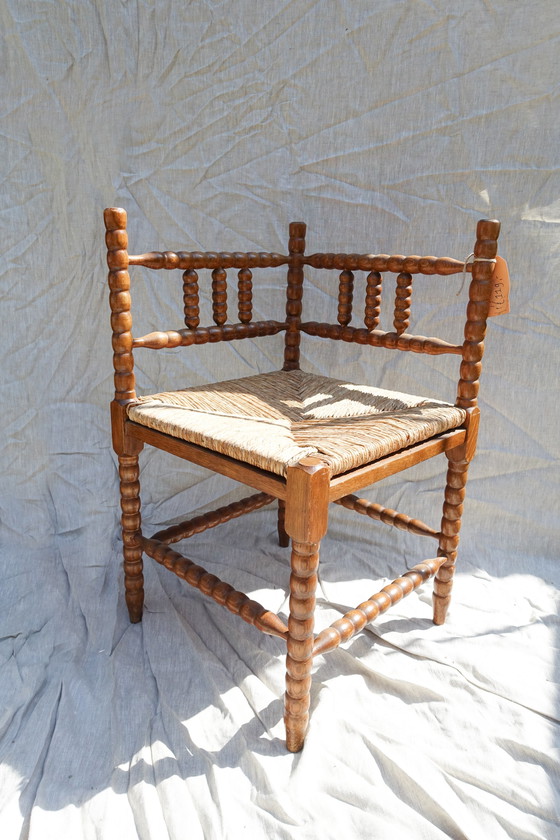 Image 1 of Classic Bobbin Corner Chair