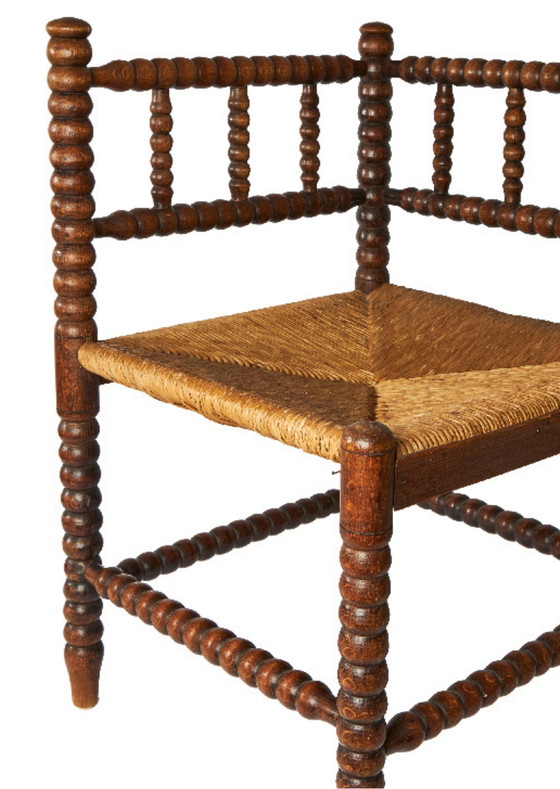 Image 1 of Classic Bobbin Corner Chair