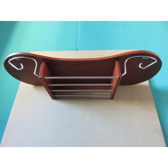 Image 1 of Vintage teak hat and coat rack, 1960