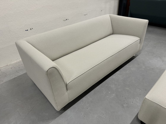 Image 1 of Gelderland 4800 Sofa Xl 2.5 Seater + Footstool Grape Fabric