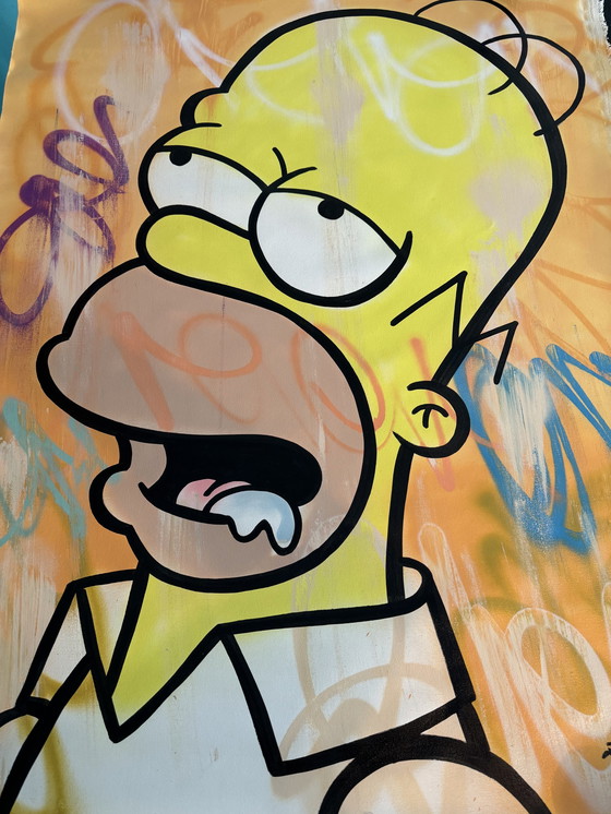 Image 1 of Gunnar Zyl - Homer On Canvas