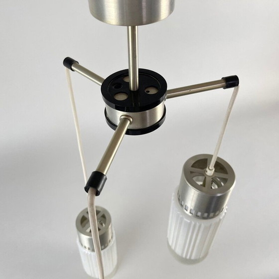 Image 1 of Lampadario vintage a tre bracci, Cecoslovacchia 1970