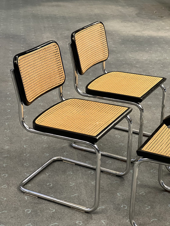 Image 1 of 4x Marcel Breuer Cesca chair