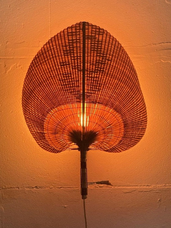 Image 1 of Uchiwa Fan Wall Lamp From Gilbert