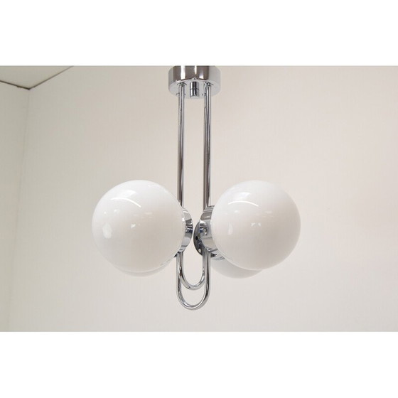 Image 1 of Lámpara de araña de mediados de siglo de Jílové u Děčína, Checoslovaquia, años 70