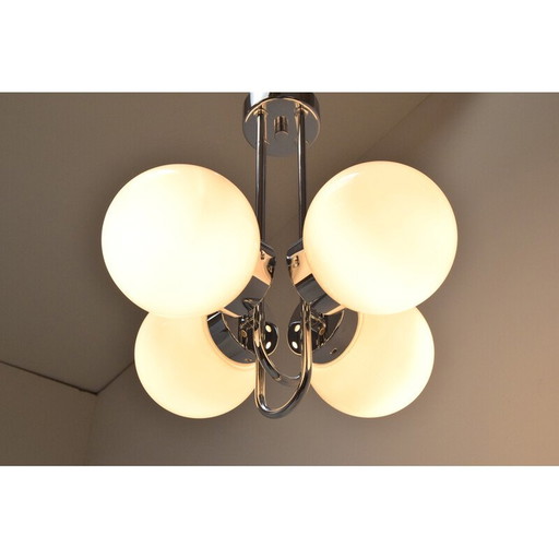 Mid-century chandelier by Jílové u Děčína, Czechoslovakia 1970s