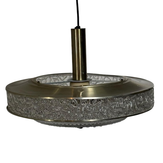 Image 1 of Herda - Vintage 70’S Hanging Pendant With Glass Side And Bottom