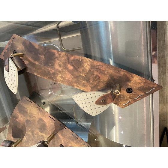 Image 1 of Pair of vintage sconces Primavera 1980s