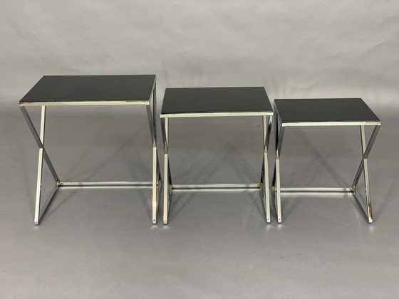 Image 1 of Modern glass tables side tables glass table extendable coffee table