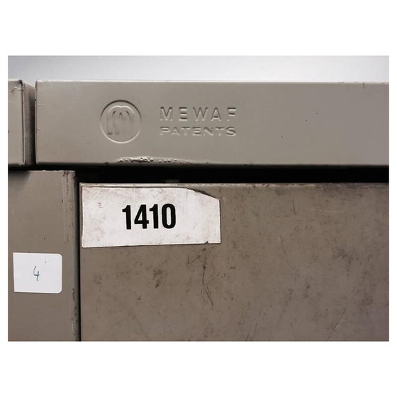 Image 1 of Mobiletto industriale vintage di Mewaf, Belgio, 1950