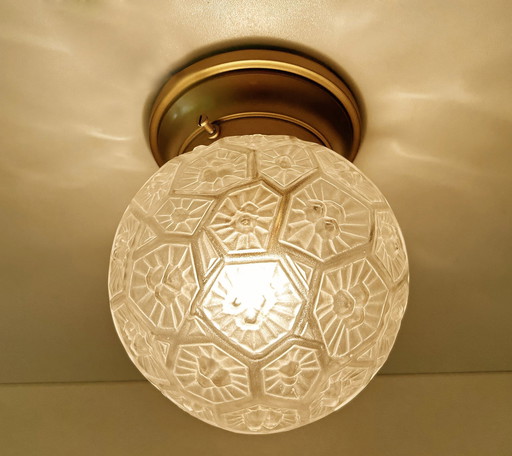 French Art Deco Ceiling Light