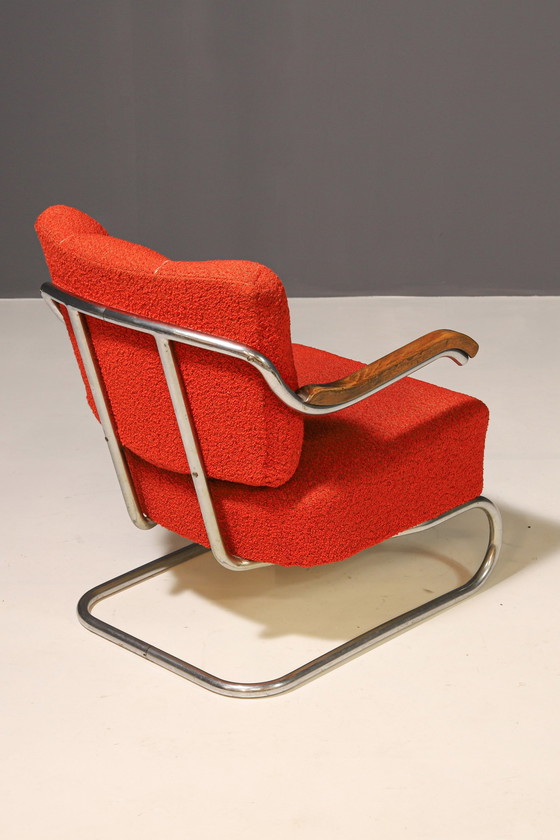 Image 1 of Pair Of Cantilever Armchairs Bauhaus | Thonet, 1930S