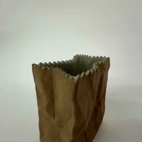 Image 1 of Vase en sac de papier Rosenthal par Tapio Wirkkala , 1970's