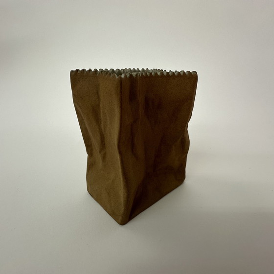 Image 1 of Vase en sac de papier Rosenthal par Tapio Wirkkala , 1970's