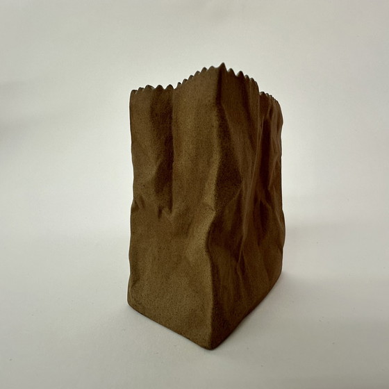 Image 1 of Vase en sac de papier Rosenthal par Tapio Wirkkala , 1970's