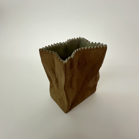 Image 1 of Vase en sac de papier Rosenthal par Tapio Wirkkala , 1970's