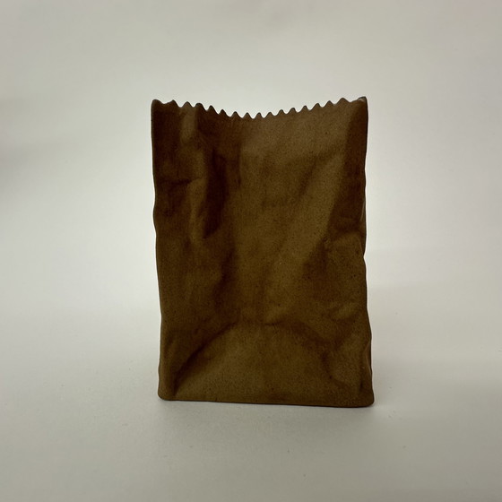 Image 1 of Rosenthal Paper bag vase by Tapio Wirkkala , 1970’s