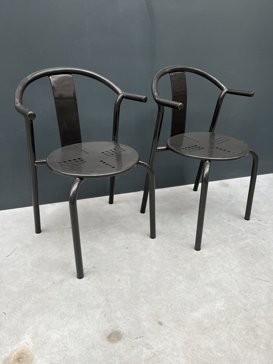 Image 1 of 4 Postmodern dining chairs, IKEA Maxim