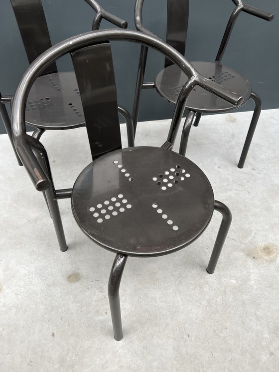 Image 1 of 4 Postmodern dining chairs, IKEA Maxim