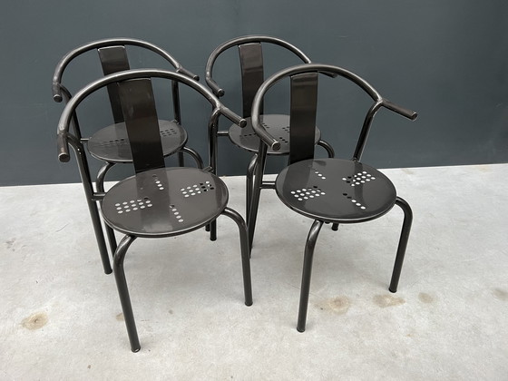 Image 1 of 4 Postmodern dining chairs, IKEA Maxim