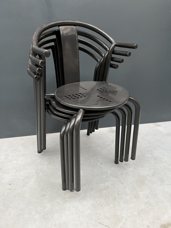 Image 1 of 4 Postmodern dining chairs, IKEA Maxim