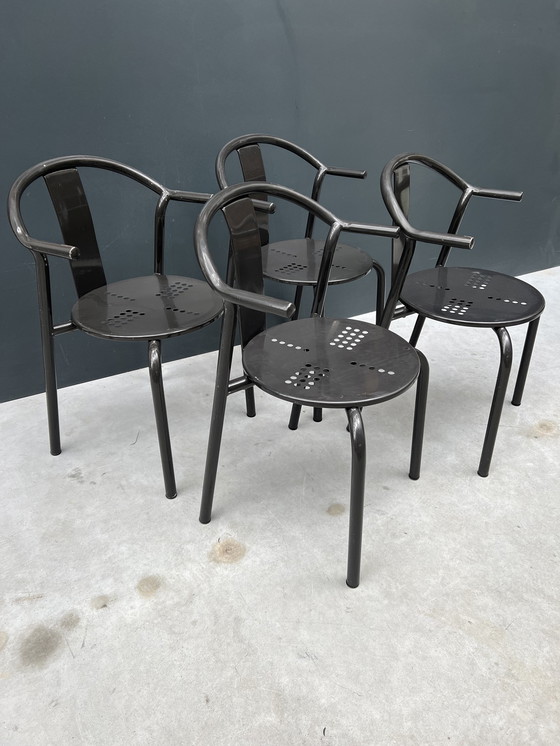 Image 1 of 4 Postmodern dining chairs, IKEA Maxim