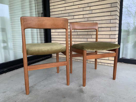 Image 1 of 6 Teak chairs by John Herbert for A. Younger