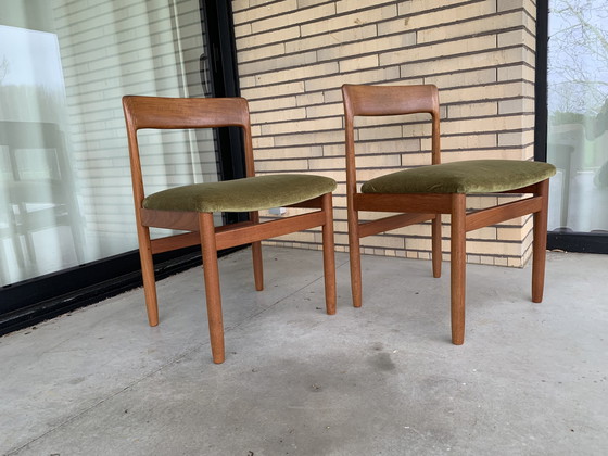 Image 1 of 6 Teak chairs by John Herbert for A. Younger