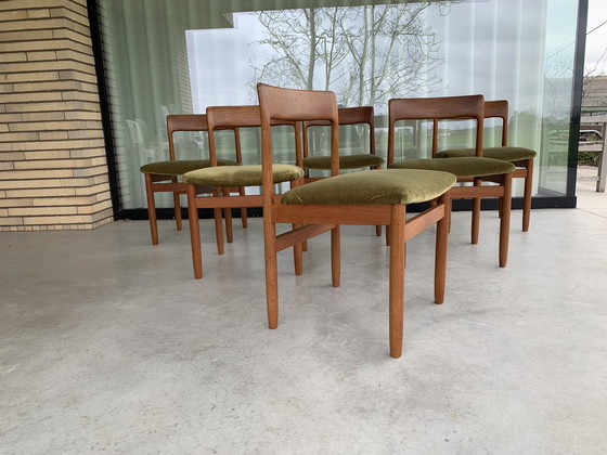 Image 1 of 6 Teak chairs by John Herbert for A. Younger