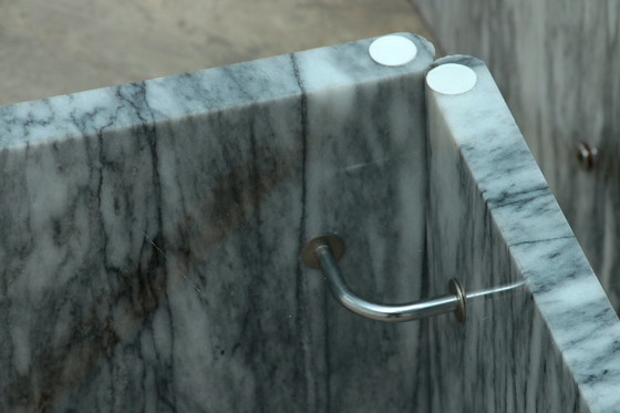 Image 1 of Vintage Design Italian marble vintage coffee table, 1970s Italy