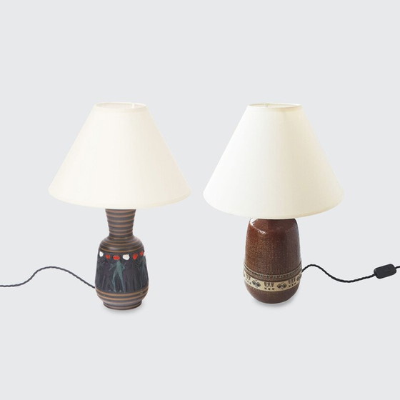 Image 1 of Vintage table lamp by Bitossi, Italy 1960s