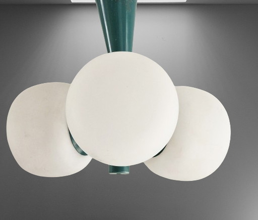 Atomic ceiling lamp with 3 bulbs