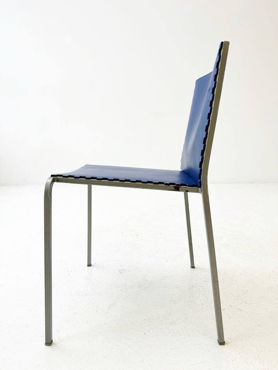 Image 1 of 6 Italian stacking chairs Zip by Marco Maran for Desalto, 1980s