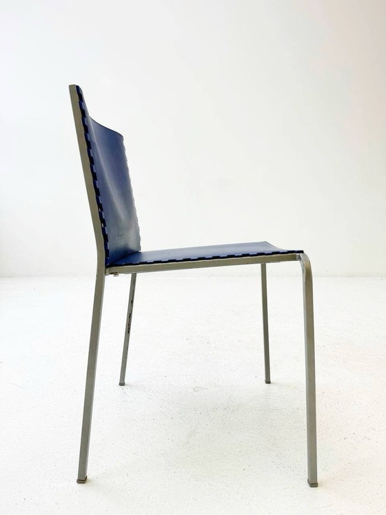 Image 1 of 6 Italian stacking chairs Zip by Marco Maran for Desalto, 1980s